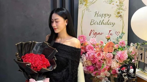 Đối chuyền xinh đẹp nhất bóng chuyền nữ Việt Nam đón tuổi 25 ấm áp bên bạn trai