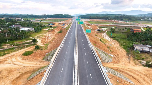 Cao tốc Quảng Ngãi - Hoài Nhơn sẽ đưa vào vận hành lúc 11h ngày 12/2