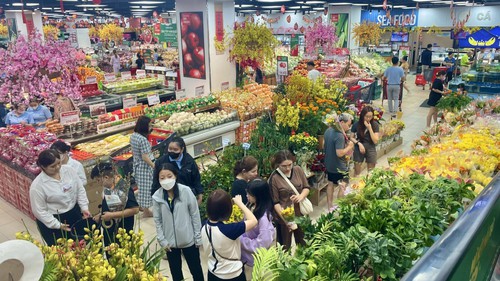 Cao điểm thị trường Tết, sức mua hoa không có nhiều đột biến