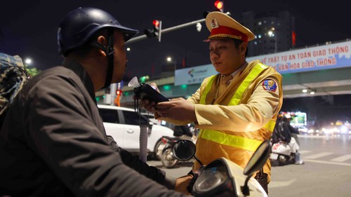 Ngày đầu nghỉ Tết Nguyên đán, trên 10 nghìn trường hợp vi phạm trật tự, an toàn giao thông bị xử lý