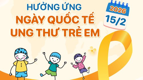 Hưởng ứng Ngày Quốc tế Ung thư Trẻ em 15/2: “Chìa khóa vàng” để chiến thắng bệnh
