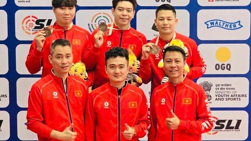 Đội tuyển bắn súng Việt Nam giành thêm huy chương trong ngày thi đấu cuối tại Giải vô địch châu Á 2026