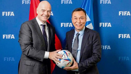 Chủ tịch và Tổng thư ký FIFA gửi thư chúc Tết bóng đá Việt Nam