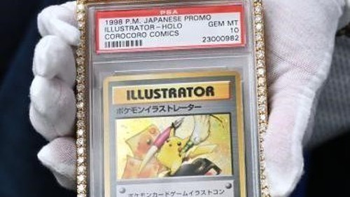 Thẻ bài Pokemon lập kỷ lục đấu giá gần 17 triệu USD