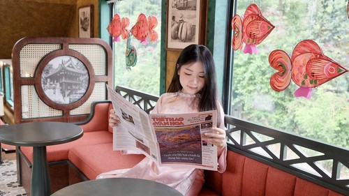 Hành trình du lịch văn hóa "Chở mùa xuân về" với The Hanoi Train 