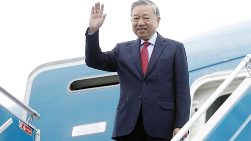 Tổng Bí thư lên đường dự cuộc họp khai mạc Hội đồng Hòa bình về Gaza