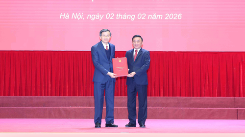 Đồng chí Đoàn Minh Huấn giữ chức Bí thư Đảng uỷ Học viện Chính trị quốc gia Hồ Chí Minh