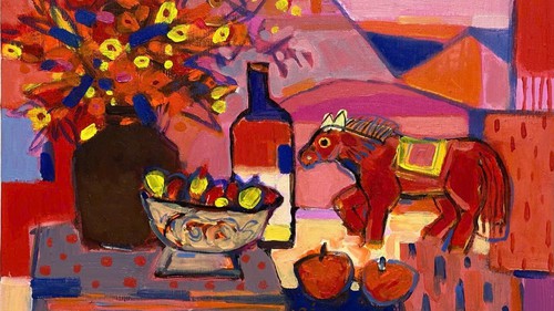 Ngắm muôn vẻ "Ngựa Xuân" cất vó trong hội họa