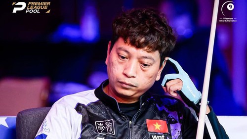 Dương Quốc Hoàng gặp nhiều khó khăn trong ngày thứ hai của Premier League Pool 2026