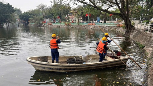 Hà Nội triển khai hàng loạt công trình khẩn cấp phòng, chống ngập úng