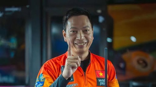 Cơ thủ Việt Nam ngoạn mục dẫn đầu bảng xếp hạng, rộng cửa vào bán kết giải đấu trên đất Mỹ