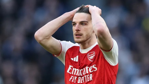 Declan Rice và 'khoảnh khắc Steven Gerrard' ở trận Arsenal thắng Tottenham