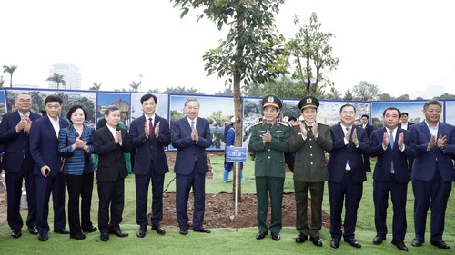 Tổng Bí thư Tô Lâm dự Lễ phát động “Tết trồng cây đời đời nhớ ơn Bác Hồ” tại Hà Nội