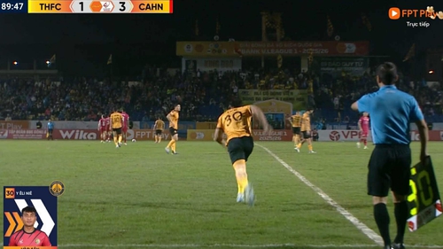 Thanh Hóa tung thủ môn vào... đá tiền đạo trong trận đấu với CAHN ở V-League