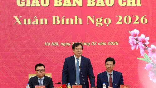 Giao ban Báo chí Xuân Bính Ngọ 2026