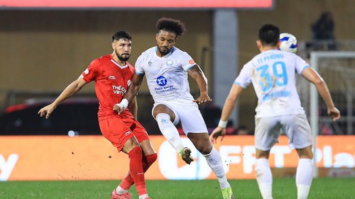 Thua Thể Công Viettel ở trận đá bù, ĐKVĐ Thép Xanh Nam Định có nguy cơ rớt hạng