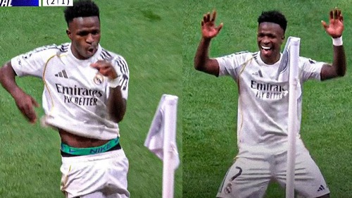 Vinicius đáp trả Mourinho theo cách đặc biệt ở vòng play-off lượt về Champions League