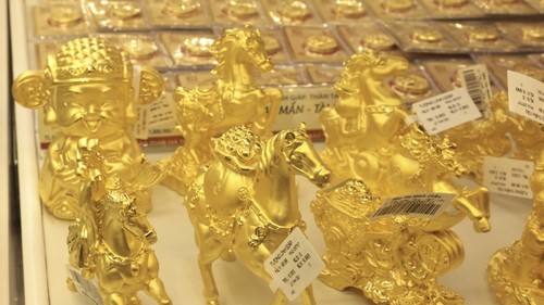 Ngày Vía Thần Tài: Mở cửa giao dịch giá vàng miếng giảm 300 nghìn đồng/lượng