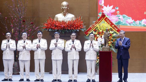 Tổng Bí thư thăm, chúc Tết Cục An ninh điều tra, Bộ Công an