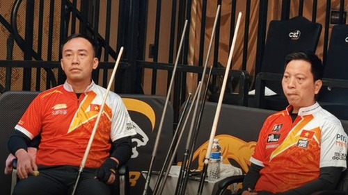 ĐT billiards Việt Nam thua Áo 2-3, dừng chân ở tứ kết giải thế giới