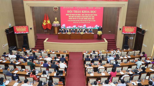 Hội thảo khoa học Đồng chí Phạm Văn Đồng – Nhà lãnh đạo kiên trung, mẫu mực