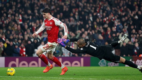 Havert ghi bàn ở phút 90+7, Arsenal đoạt vé vào chung kết Cúp Liên đoàn Anh