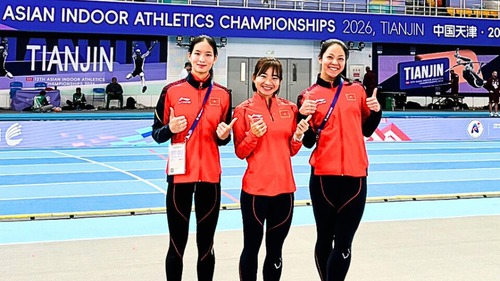 Đội tuyển điền kinh Việt Nam sẵn sàng tranh tài tại Giải vô địch điền kinh trong nhà châu Á