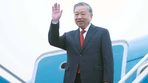 Tổng Bí thư Tô Lâm lên đường thăm cấp Nhà nước tới Lào