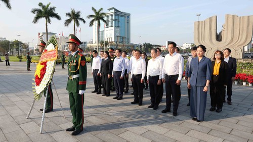 Thường trực Ban Bí thư Trần Cẩm Tú thăm, chúc Tết Nguyên đán Bính Ngọ 2026 tại thành phố Đà Nẵng