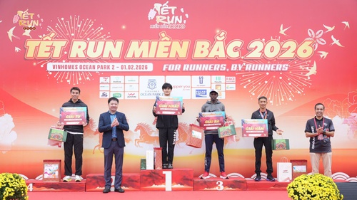 Tết Run 2026: Lan tỏa văn hóa chạy bộ đầu Xuân