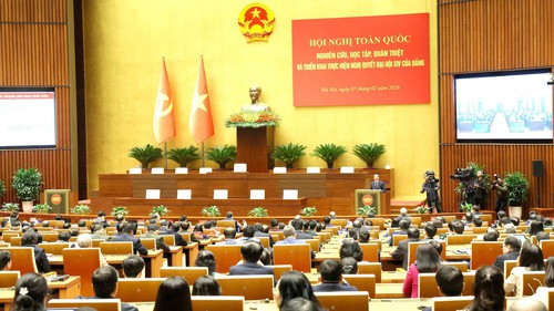 Khai mạc Hội nghị toàn quốc nghiên cứu, học tập, quán triệt và triển khai thực hiện Nghị quyết Đại hội XIV của Đảng