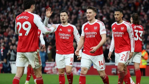 Thắng dễ Sunderland, Arsenal củng cố ngôi đầu Ngoại hạng Anh