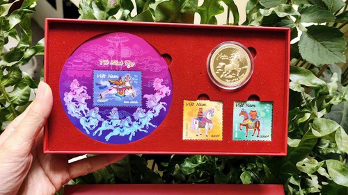 Phát hành tem “Tết Bính Ngọ” và xu “Nhật Mã Phi Vân” chào Xuân 2026