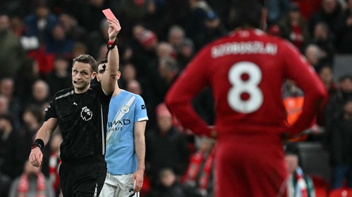 Premier League giải thích lý do hủy bàn thắng của Man City và Szoboszlai nhận thẻ đỏ sau tình huống tranh cãi