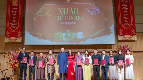 Tết cộng đồng “Xuân quê hương 2026”: Điểm hẹn thân thuộc của cộng đồng người Việt tại Nhật Bản