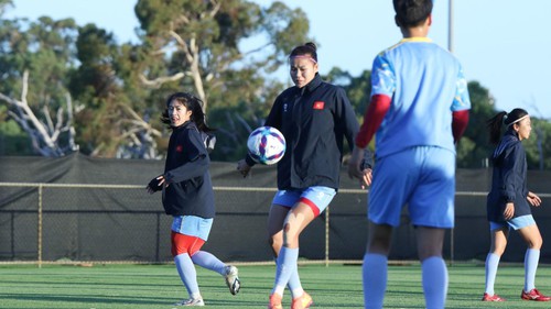 Đội tuyển nữ Việt Nam sẵn sàng cho trận ra quân Asian Cup 2026