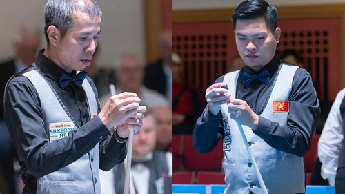 Quật ngã cựu vương Thổ Nhĩ Kỳ, tuyển Việt Nam tiến vào bán kết carom 3 băng đồng đội thế giới