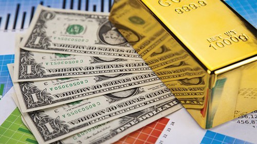 Giá vàng giảm hơn 1% trước sức ép từ đồng USD và rủi ro địa chính trị