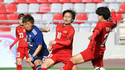 Lịch sử đối đầu ĐT nữ Việt Nam vs Nhật Bản 
