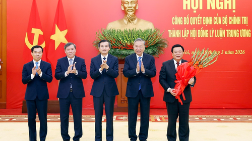 Tổng Bí thư Tô Lâm chủ trì Hội nghị công bố thành lập Hội đồng Lý luận Trung ương nhiệm kỳ 2026 - 2031
