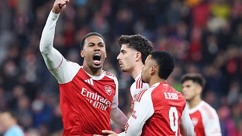 Kai Havertz lập công, Arsenal vất vả cầm hòa Leverkusen ở lượt đi vòng 1/8 Champions League