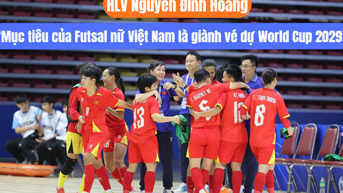 Đề cử giải Thể thao Cống hiến: ‘Futsal nữ Việt Nam quyết giành vé dự World Cup 2029’