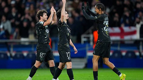 Mưa bàn thắng ở Paris, PSG đặt một chân vào tứ kết Champions League