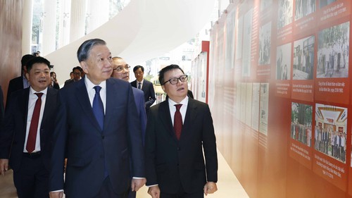 Tổng Bí thư Tô Lâm dự Lễ kỷ niệm 75 năm Ngày Báo Nhân Dân ra số đầu tiên 