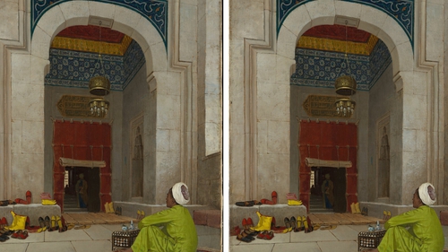 Tranh hiếm thời Ottoman xuất hiện trở lại sau 131 năm