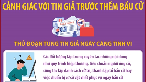 Cảnh giác với tin giả trước thềm bầu cử