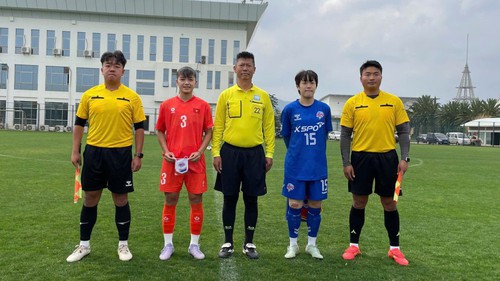 U20 Việt Nam thắng đội bóng Hàn Quốc trước giải châu Á