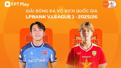 Link xem trực tiếp bóng đá Becamex TP.HCM vs Hồng Lĩnh Hà Tĩnh 18h00 hôm nay, V-League vòng 16