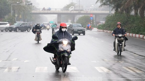 Dự báo thời tiết ngày 14/3: Miền Bắc mưa phùn, trời lạnh về đêm và sáng