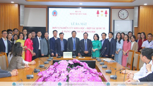 Ra mắt Đơn vị Nghiên cứu khoa học và Hợp tác quốc tế: Bệnh viện Hữu Nghị hướng tới chuẩn mực y tế toàn cầu
